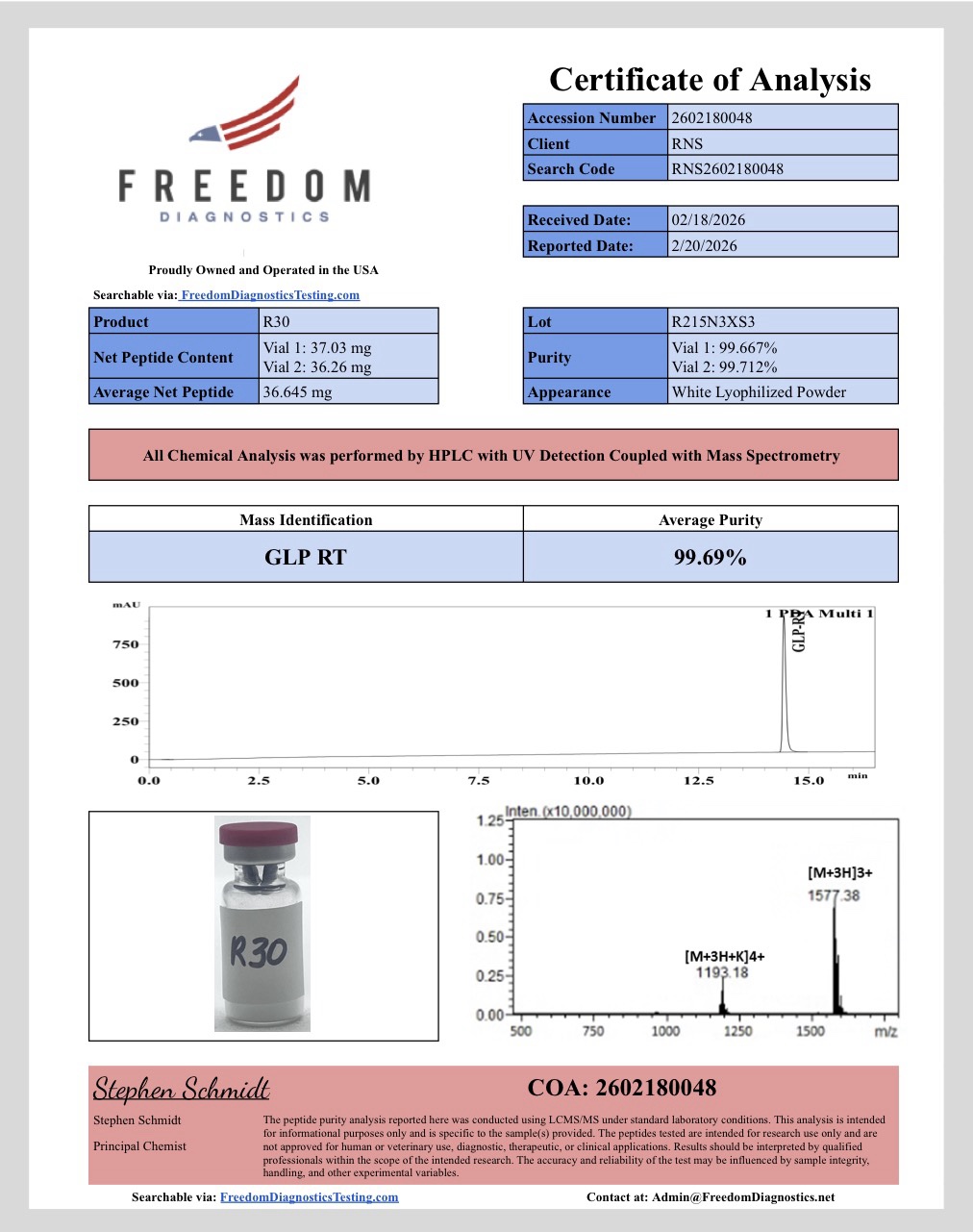 PCP-3R 30mg - Image 2